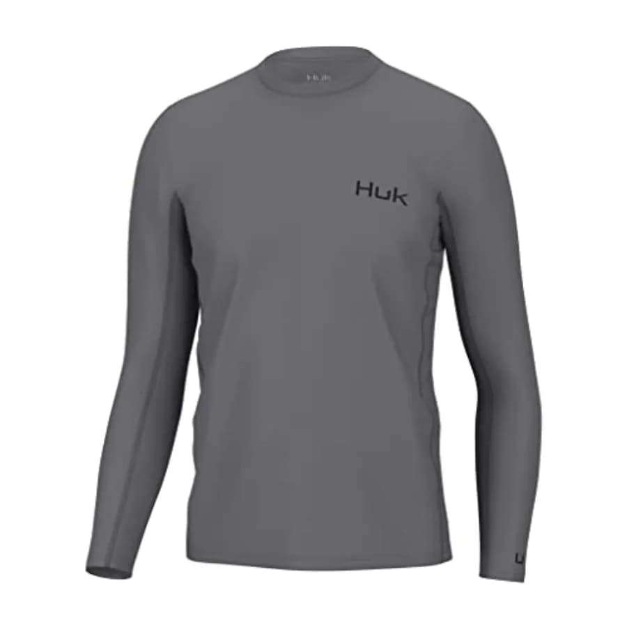 Men's fishing shirt for outdoor performance, quick-dry polyester, navy blue, UPF 50+ sun protection and moisture-wicking