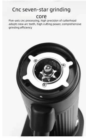 Westgreen Hand-punched Italian All-round Electric Coffee Grinder Portable Home Office Use Coffee Bean Grinder Cone
