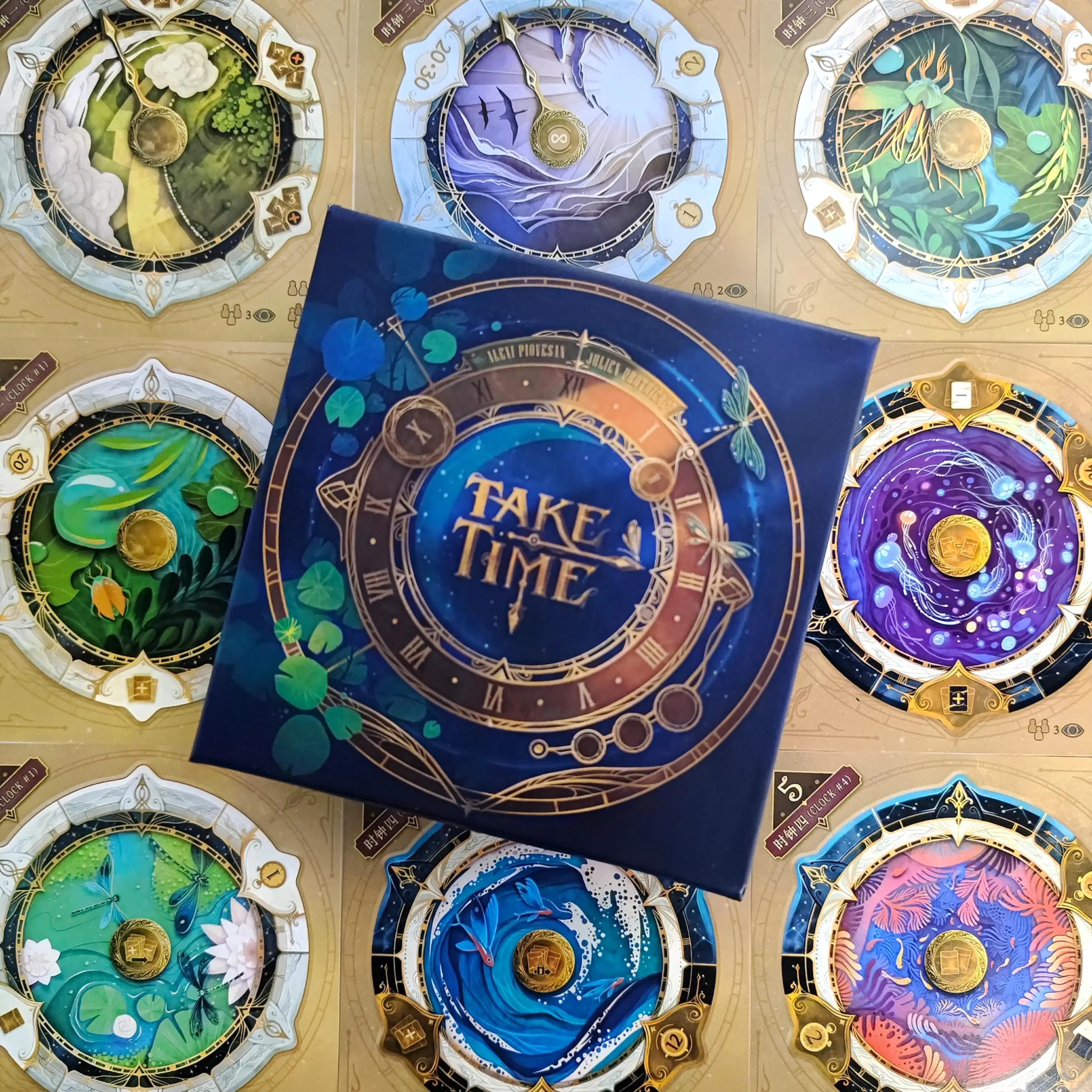 Board Game Take Time, Happy Party Night Card Game, Strategy Planning Game, Holiday Present for Friends, Group Play