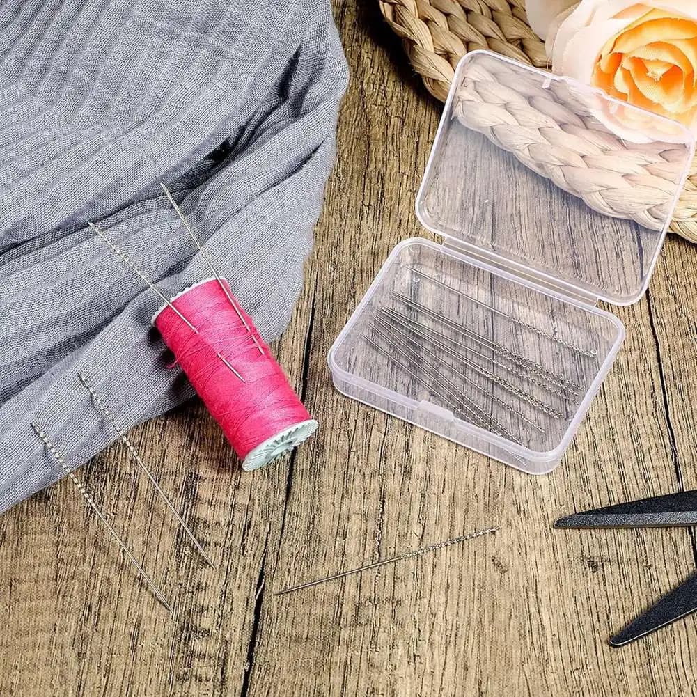 ABVC Snag Repair Needle - Set di 15 aghi per cucito e riparazione fili strappati - Strumento per riparare fili rotti per tessuti a maglia e tessuti intrecciati