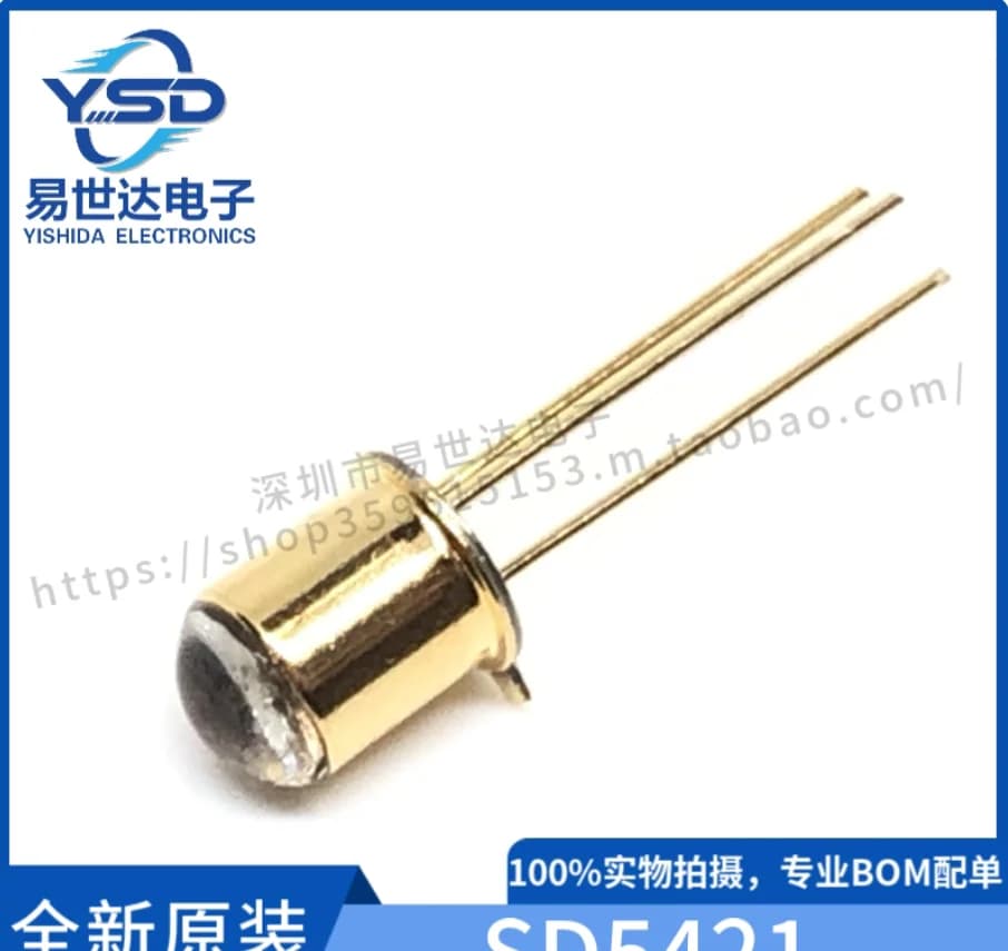 Fotodiodo PIN in silicio con tubo ricevitore a infrarossi SD5421-002 da 2 pezzi per rilevatore di fumo