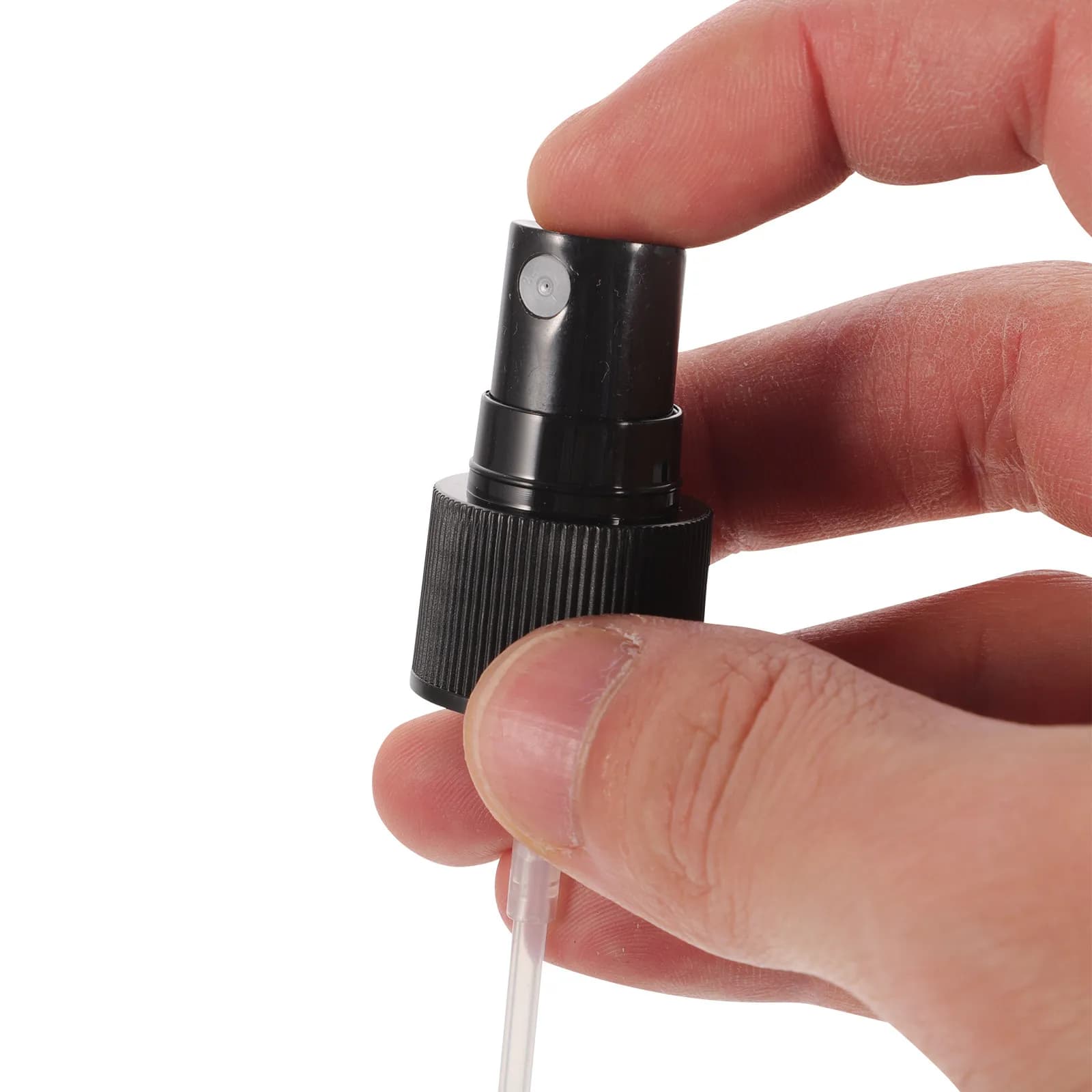 20 Pezzi di Ricambio per Erogatori Spray per Bottiglie di Profumo e Oli Essenziali, Pompa a Nebulizzazione Fine, Tappo Spray Compatto da Viaggio, Accessori