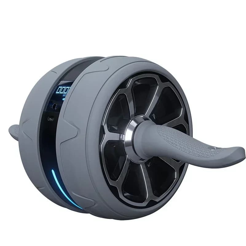 Aggiorna il muscolo addominale multifunzionale Trainer Ab Roller Domestico Intelligente Fitness Ruota addominale Rimbalzo automatico