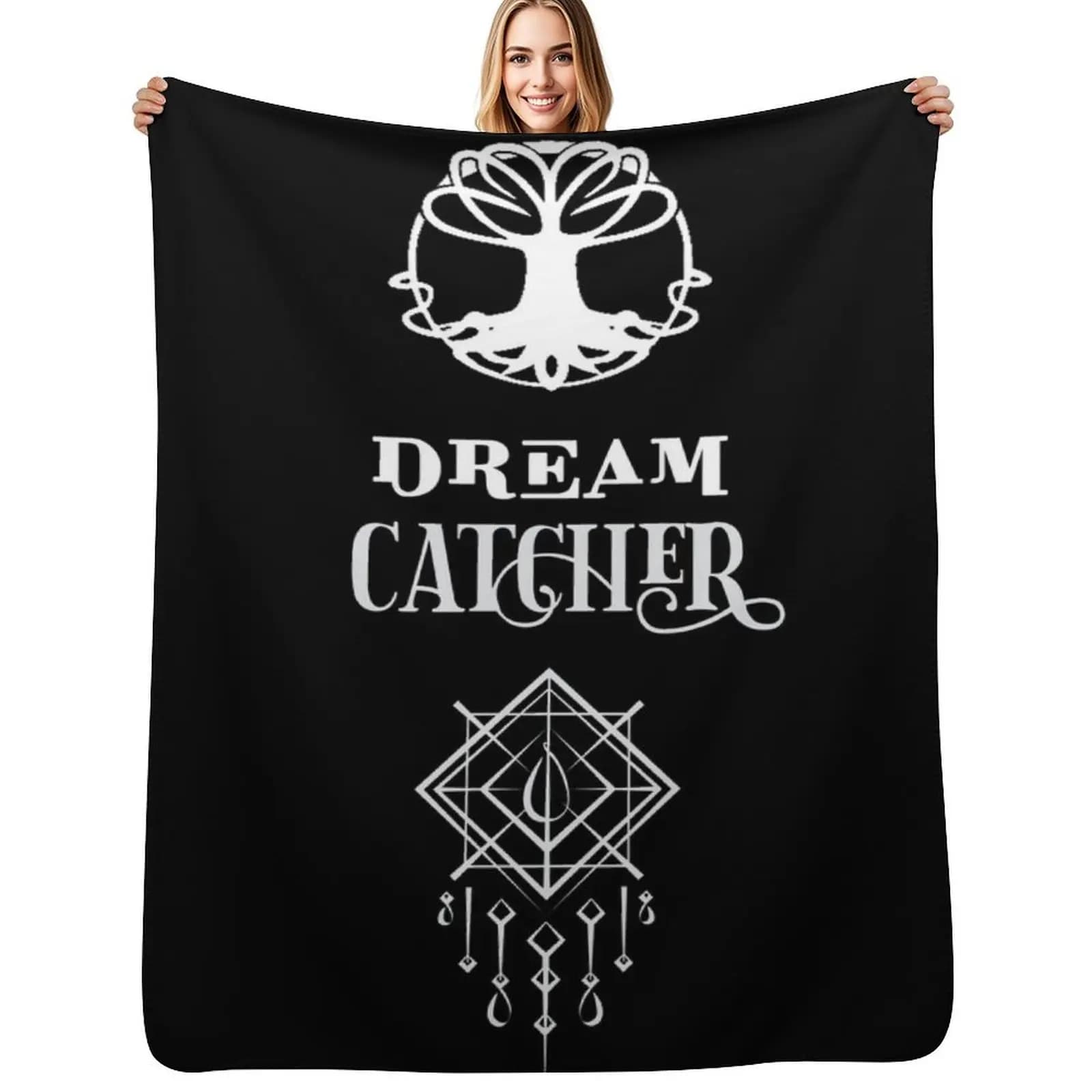 DreamCatcher Dystopia Throw Blanket All Season Soft Lightweight Blanket for Home
