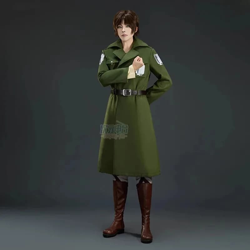 Attack on Titan Anime Cosplay Season 4 Regiment Scout Eren Jager Armin Arlert Green Jacket Navy Halloween Costumes for Women Men