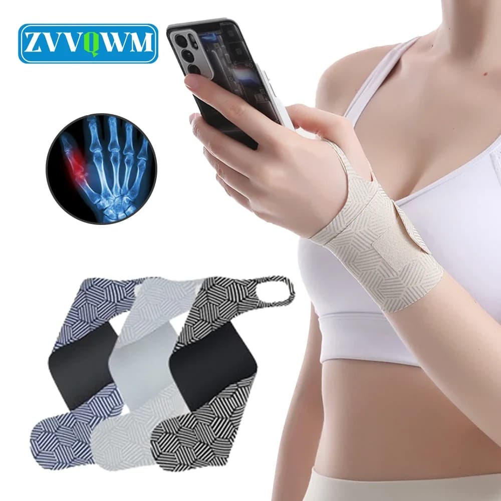 1 pz compressione regolabile supporto per il polso donna uomo tendinite fascia da polso distorsione carpale Tunnel supporto per la mano polso avvolgere il dolore