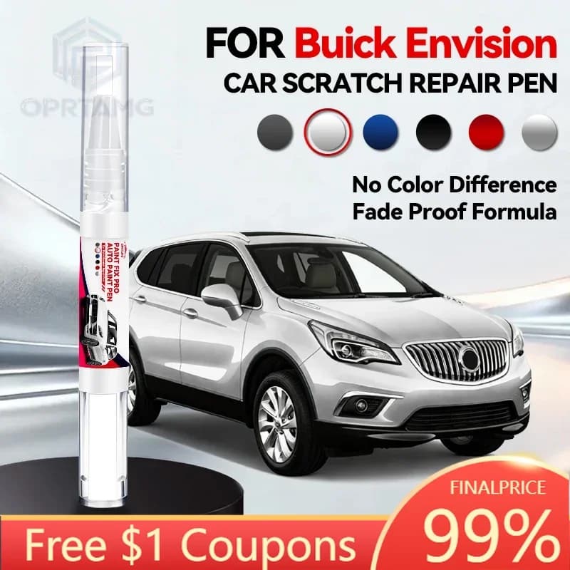 Purpose Vehicle For Buick Envision Paint Repair Pen Touch Up Scratch Remover DIY Car Accessories Pearl White Glacier Silver Gree
