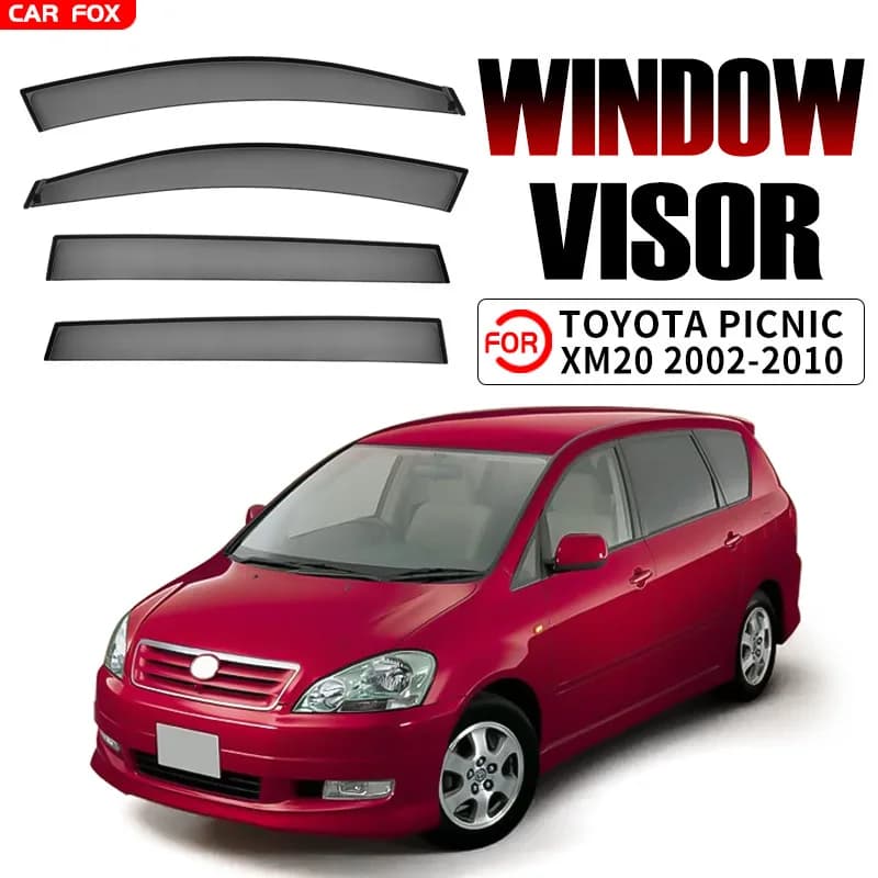 Per Toyota Picnic 1995-2010 Finestra di Automobile Visiera Tenda Shelter Parabrezza Finestra Laterale Pioggia Parasole Accessori Auto