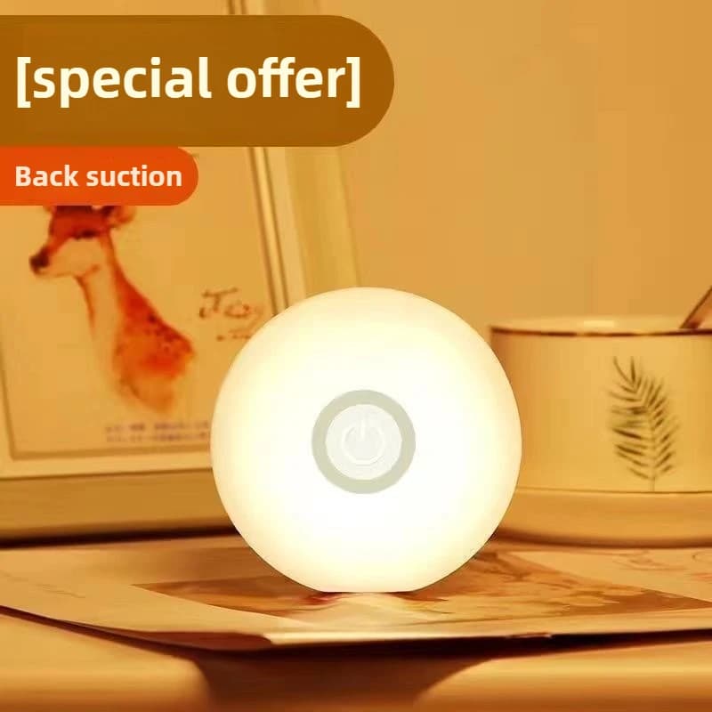 Lampada da comodino con controllo intelligente Luce notturna con ricarica magnetica USB per dormitorio universitario Lampada da scrivania magnetica per studenti che studiano