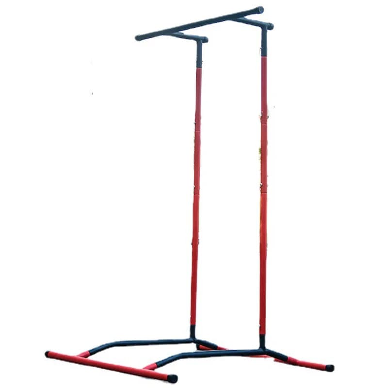 Pull Up Bar Dip Power Tower Body Champ Chin Up Stand Home Gym Fitness Workout Power Tower with Dip Station Strength Training