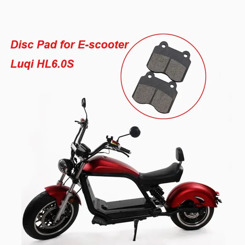 HL6.0 REECO RL8009A Bicicletta elettrica E-Scooter HL6.0S Pastiglie freno anteriori Pastiglie disco Set da 2 pezzi