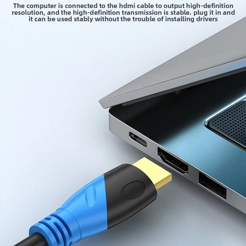 Cavo HDMI 2.0 compatibile, cavi video placcati in oro 1.4 4K per HDTV Splitter Switcher 3m 5M