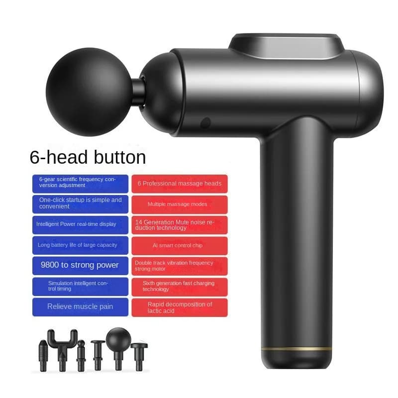 Dropshiping Massage Gun Muscle Massage Relax intelligent USB charging AI for neck and body massage gun