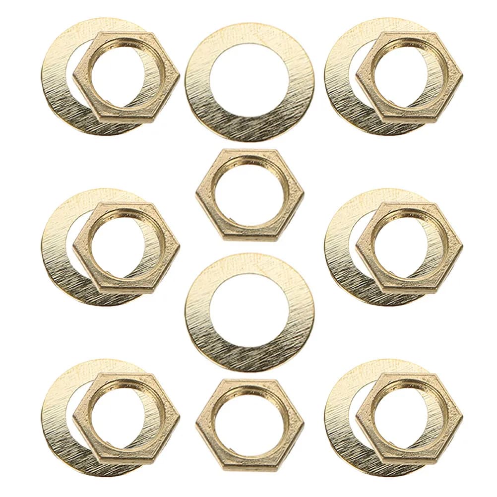 Kit di Riparazione per Meccanismi di Orologi, Include Rondelle, Dadi e Guarnizioni per Orologi da Parete e al Quarzo, per Decorazioni e Assemblaggi Fai-da-Te