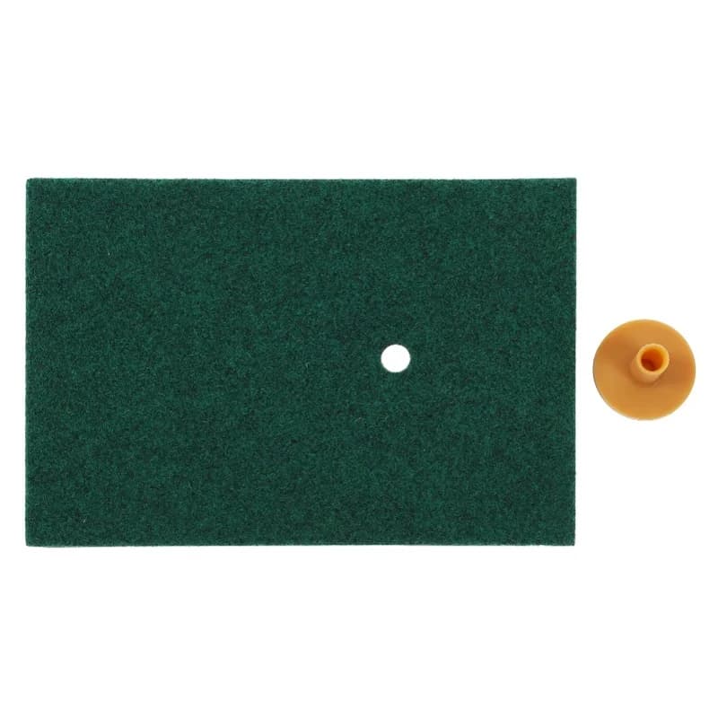 Tappetino da Golf 30x20cm per Pratica Swing, Tappeto per Allenamento Indoor con Erba Artificiale e Tee