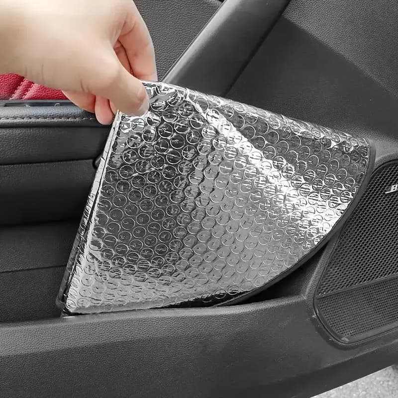 Copertura parasole per volante per auto Protezione universale per sterzo Protezione per parti interne riflettenti termicamente