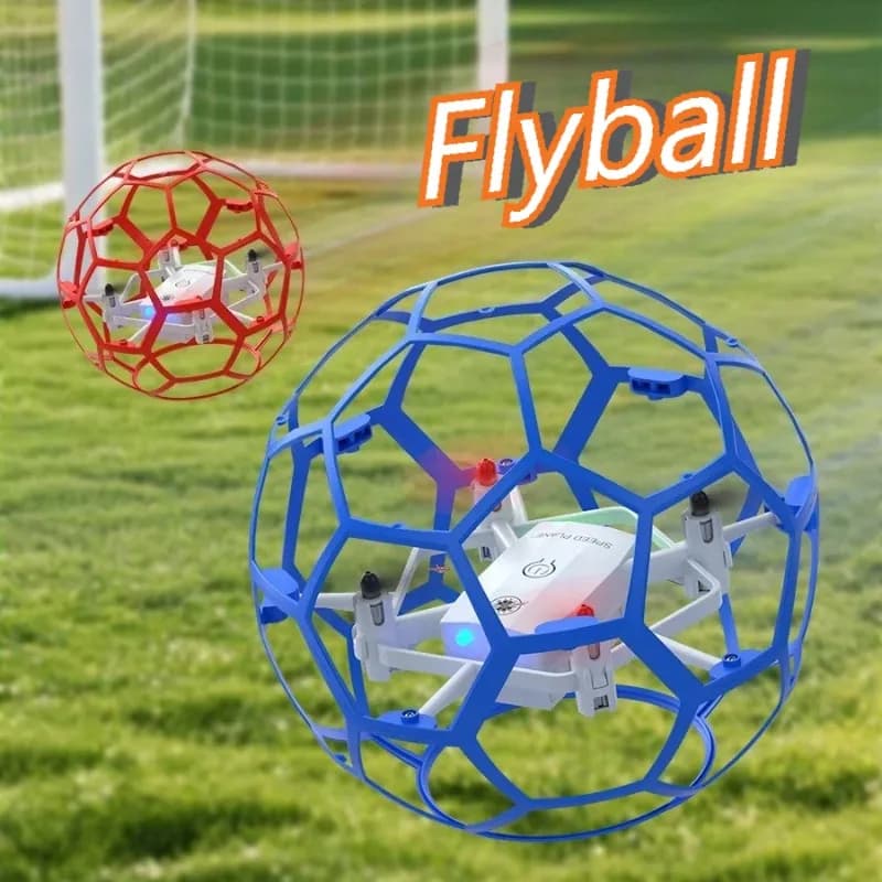 Mini aereo telecomandato per bambini Parco giochi per bambini a forma di calcio Gioco Scienza Educazione Quadcopter Giocattolo regalo per le vacanze dei bambini