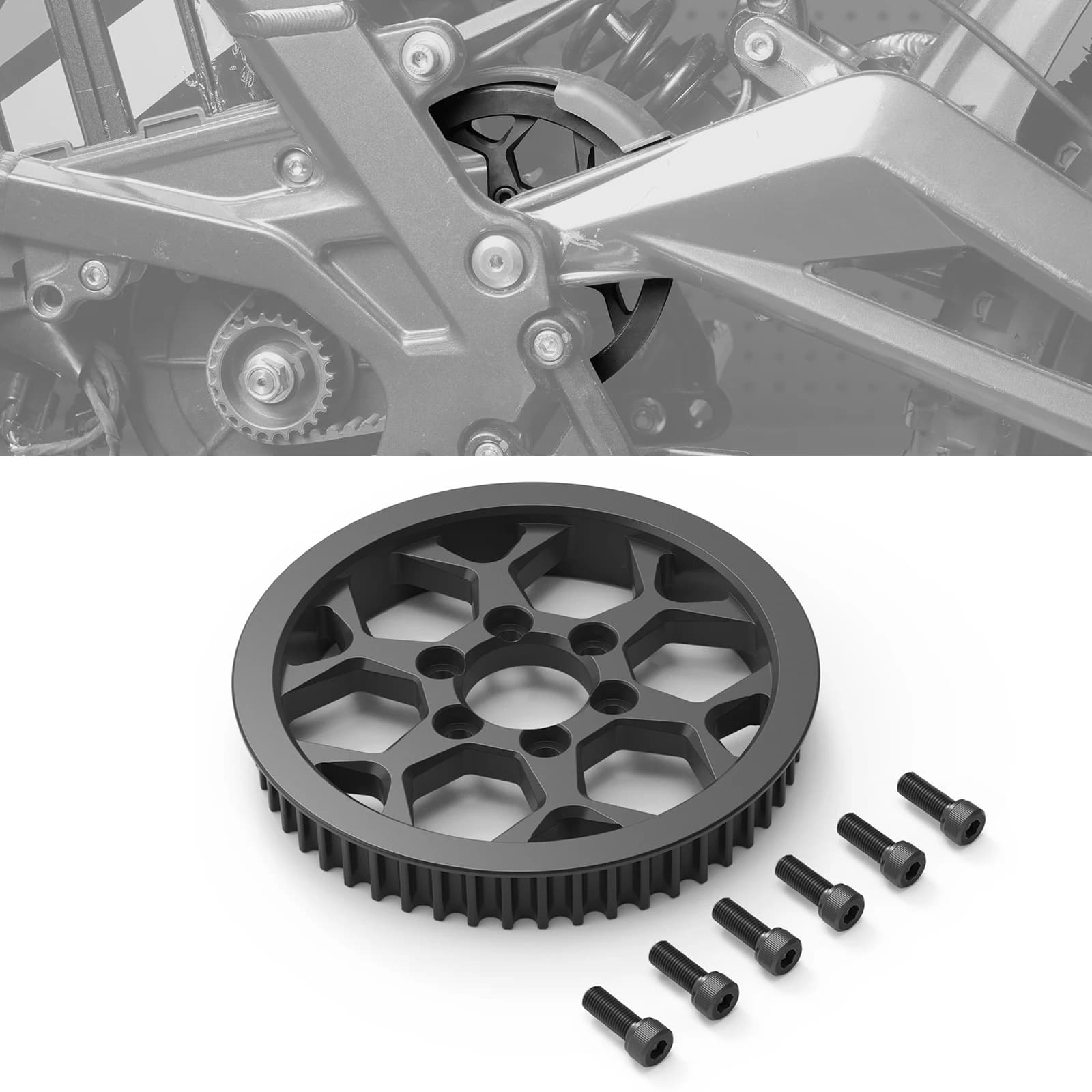 NICECNC Per Surron Light Bee X Per Sur-Ron Light Bee S L1E Per Segway X160 X260 Motocross Puleggia secondaria Bici da cross elettrica