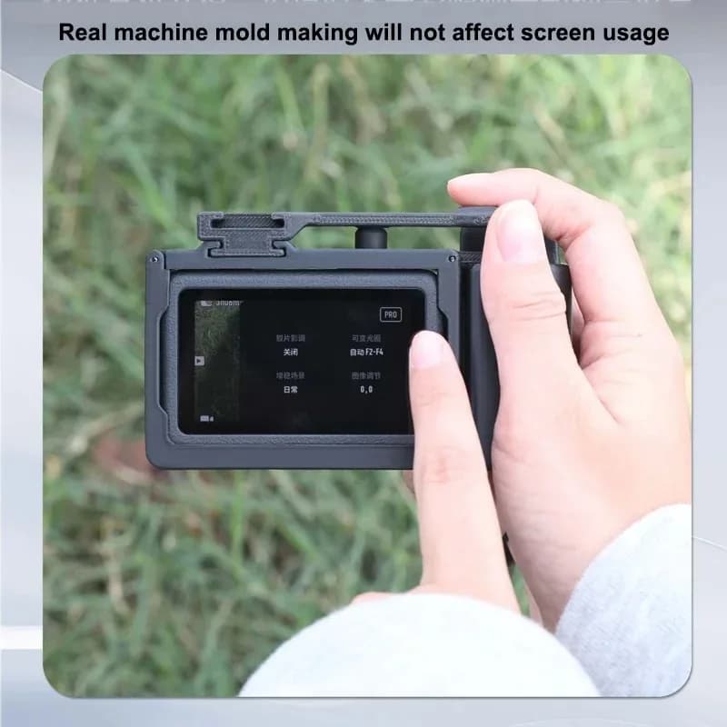 For DJI Osmo Action6 Camera Street Photography Support for Vlog Goal Cap Button Shutter Handle for Photo ACTION 6 Bracket Kit Xplorer