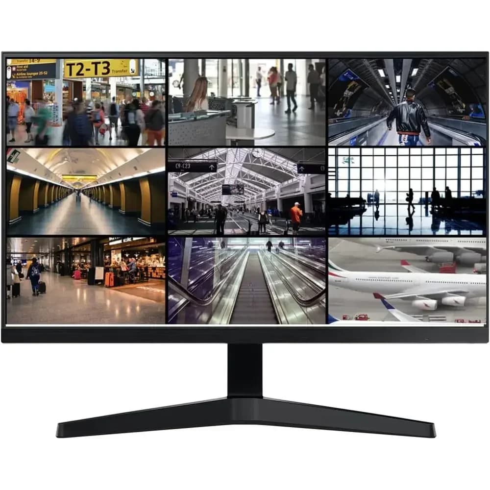 Security Camera Monitor Screen, 22 Inch 1080P Thin LED PC Monitor with HDMI VGA Built in Speaker Compatible with CCTV Security D