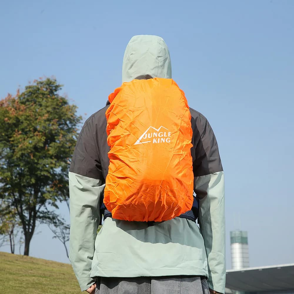 Zaino da Montagna JUNGLE KING 30L per Esterni, Zaino Sportivo in Nylon a Rete, Zaino da Campeggio, Zaino da Escursionismo Impermeabile