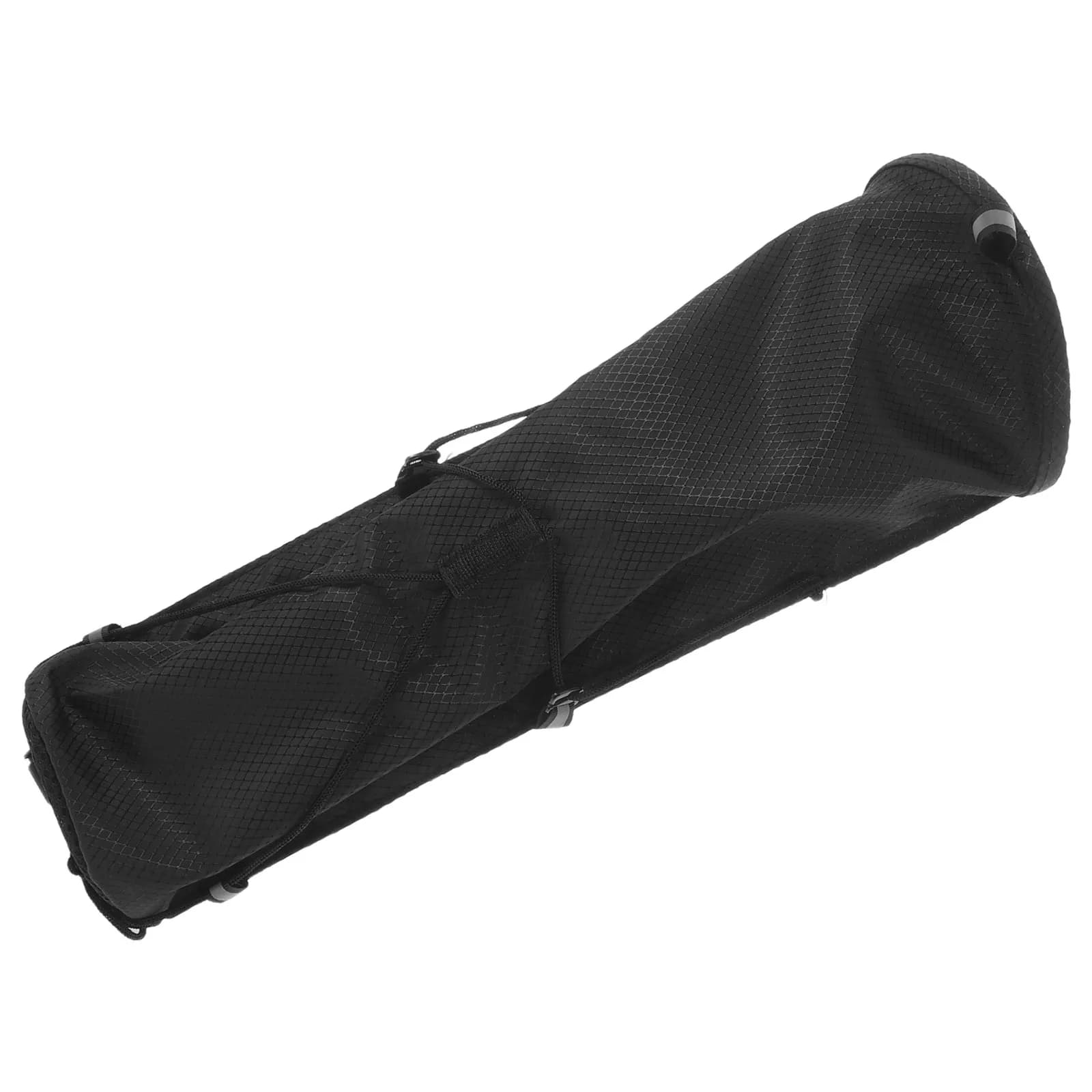 Borsa Impermeabile Nera per Bastoncini da Trekking, Custodia Portatile Pieghevole per Bastoni da Escursionismo, Sacchetto Leggero per Backpacking