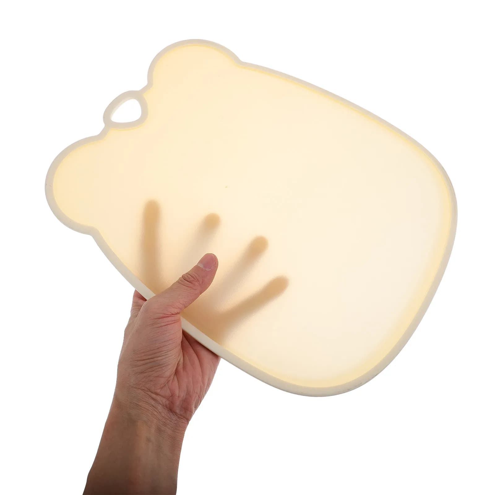 Tagliere Piccolo per Preparazione Alimenti, Carino e Antiscivolo, Portatile in Plastica per Frutta e Verdura, Accessori da Cucina