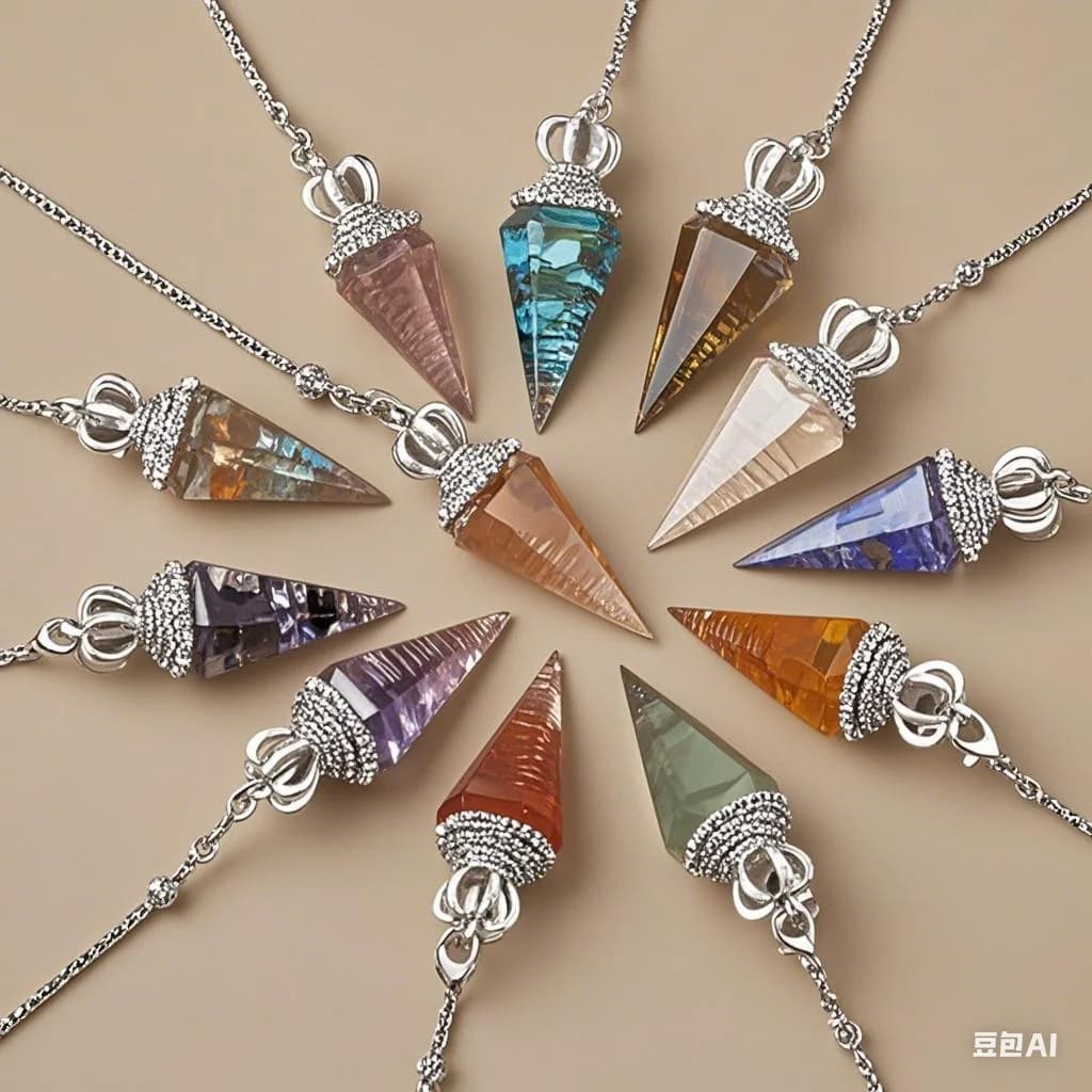 Collana a forma di cono in pietra naturale Lapislazzuli Onice Pendolo Amuleto per collana da donna Gioielli Regali di guarigione Reiki per feste