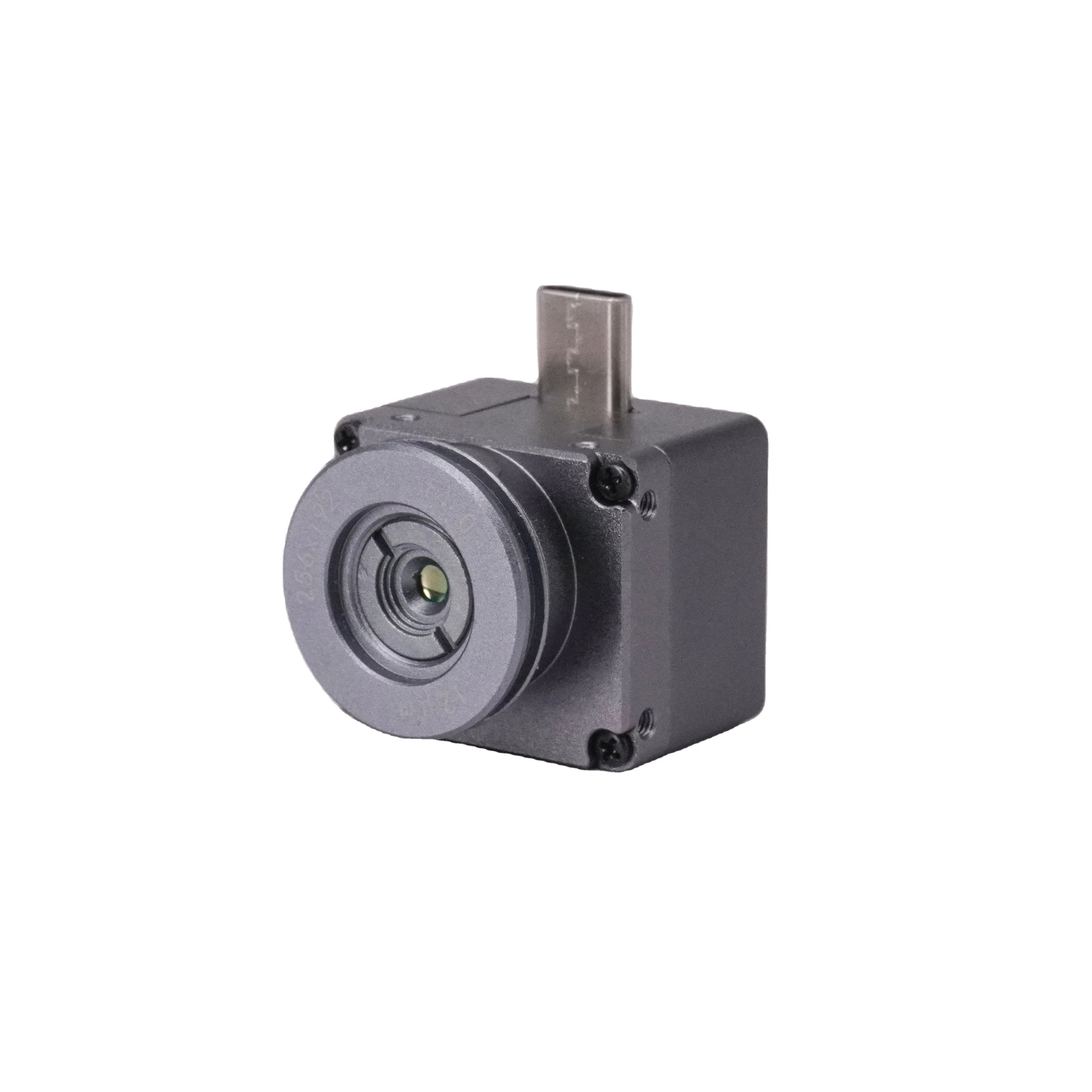 256*192 Modulo telecamera termocamera Android Type-C Imaging termico mobile e PC per il rilevamento guasti del dispositivo di alimentazione del pannello solare