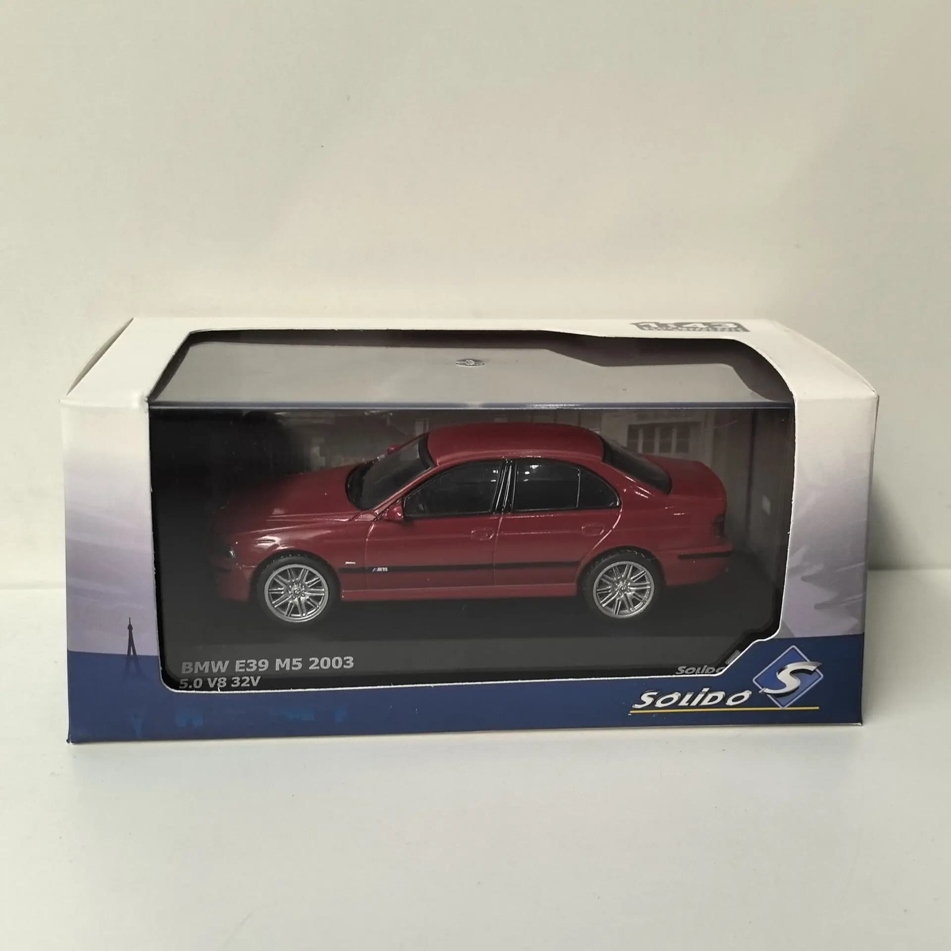 Modellino Auto in Metallo Pressofuso SOLIDO Scala 1/43 BMW E39 M5 2003 3Y