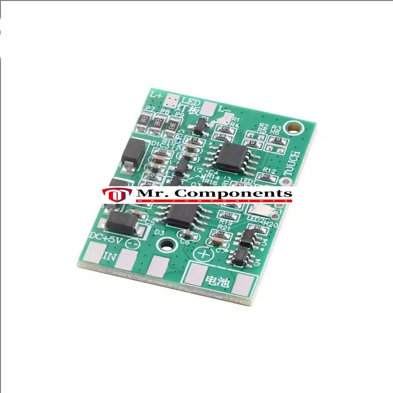 1 pz DC LED con protezione di ricarica Stepless Touch Dimming lampada da tavolo scheda di controllo riparazione fai da te circuito generale lampada da scrivania nuovo