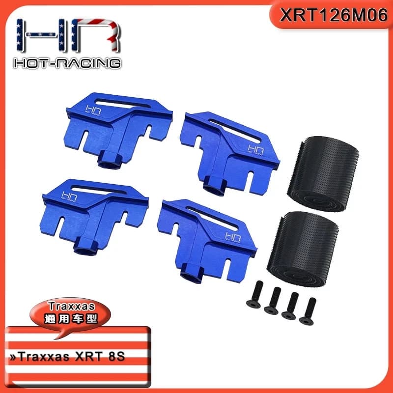 HR Traxxas 1/6 XTR8S / 1/7 Funco 8S Supporto per batteria robusto compatibile universale con cinghie in velcro