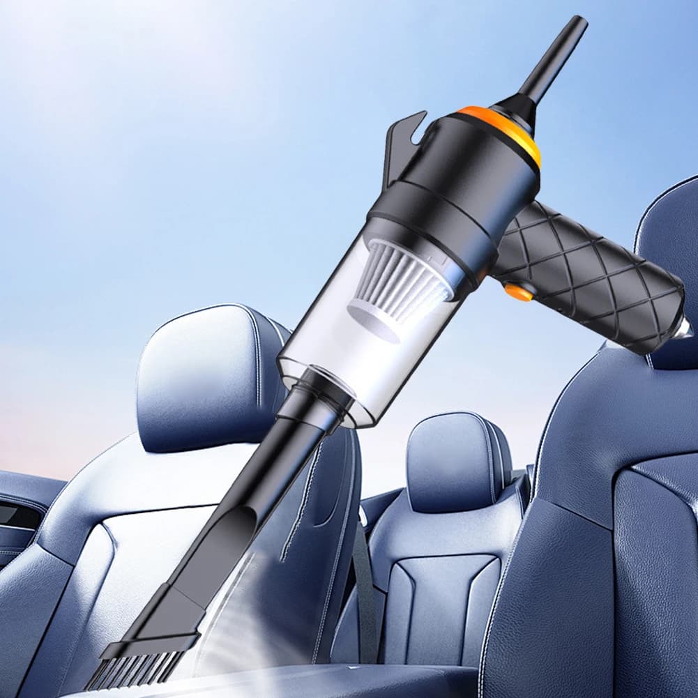 Vacuum Cleaner 6 in 1 with Blowing and Suction Mini Multifunctional Rechargeable Portable Cleaner for Car Home Keyboard Cleaner