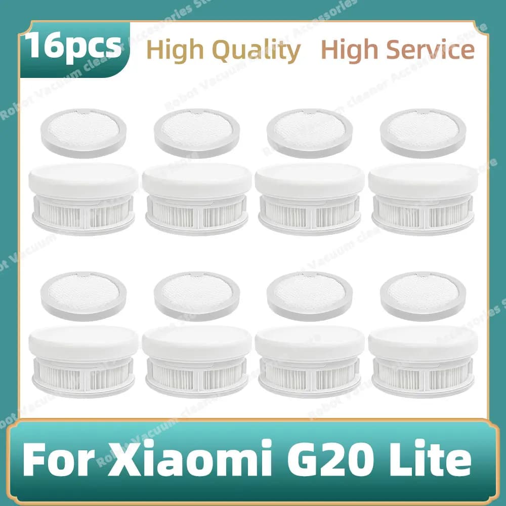 Compatible For Xiaomi Vacuum Cleaner G20 Lite 18000Pa Replacement Parts HEPA Filter Set