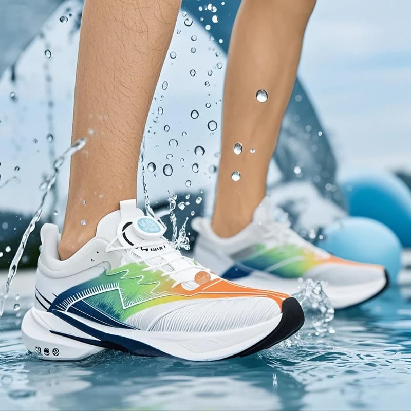 Scarpe da ginnastica da uomo estive comode e traspiranti scarpe sportive da palestra supporto imbottito scarpe da corsa tennis scarpe da allenamento per bambini incrociate
