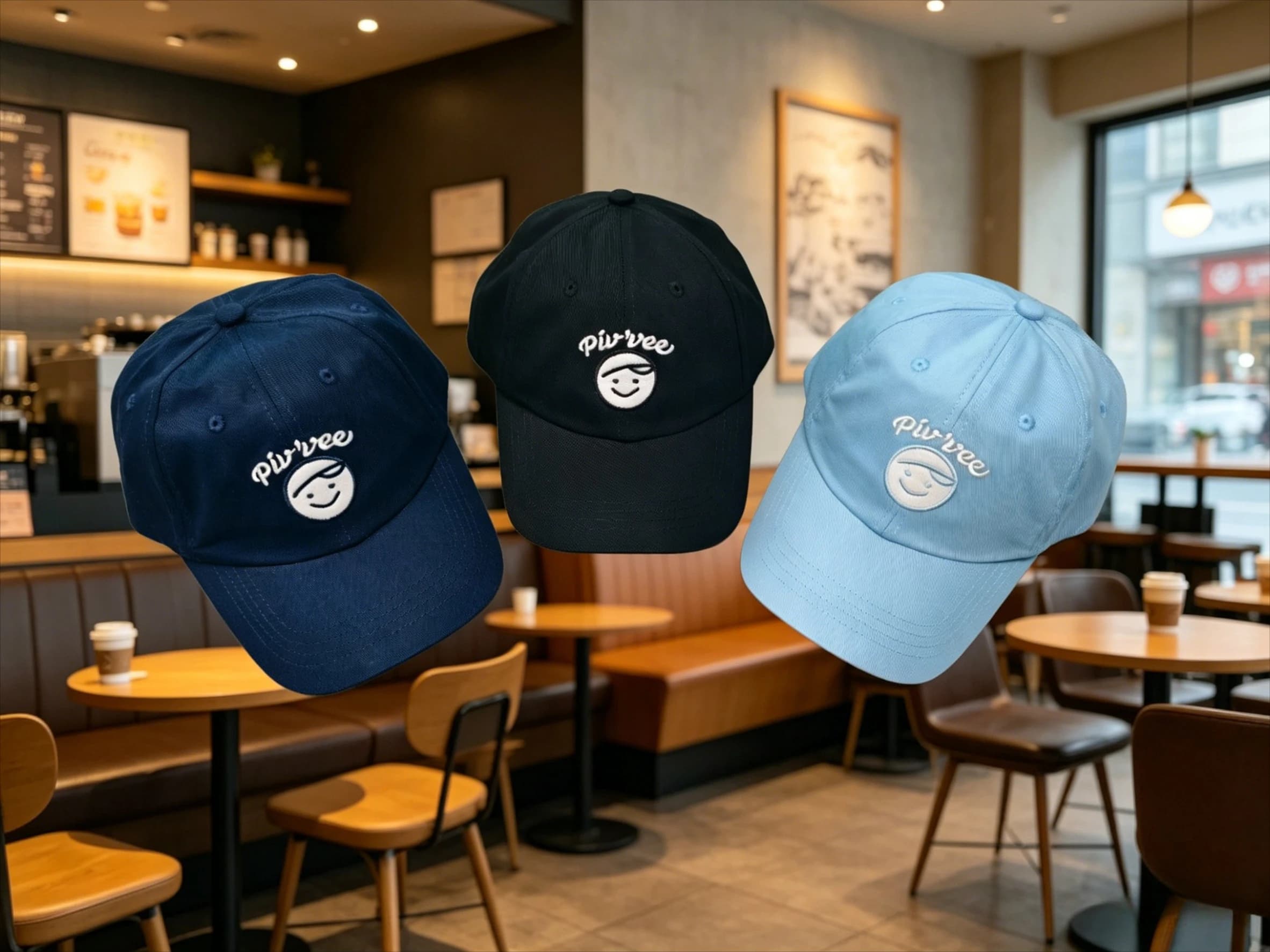 Smiley Face Embroidered Baseball Cap, Casual UV Protection Couple Sun Hat for Men Women