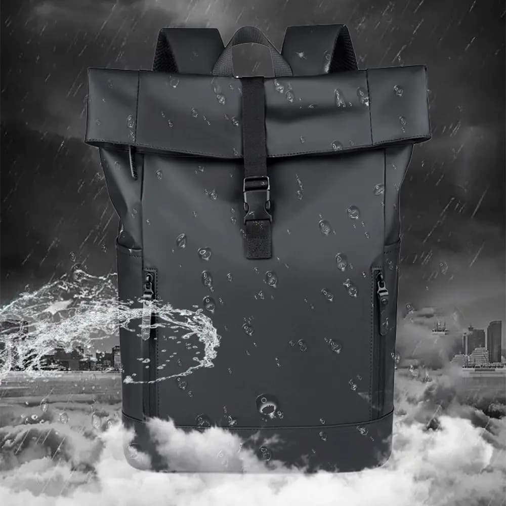 Large capacity Men Business Backpack Lightweight Multi layer Business Backpack Breathable Waterproof Men Laptop Backpack