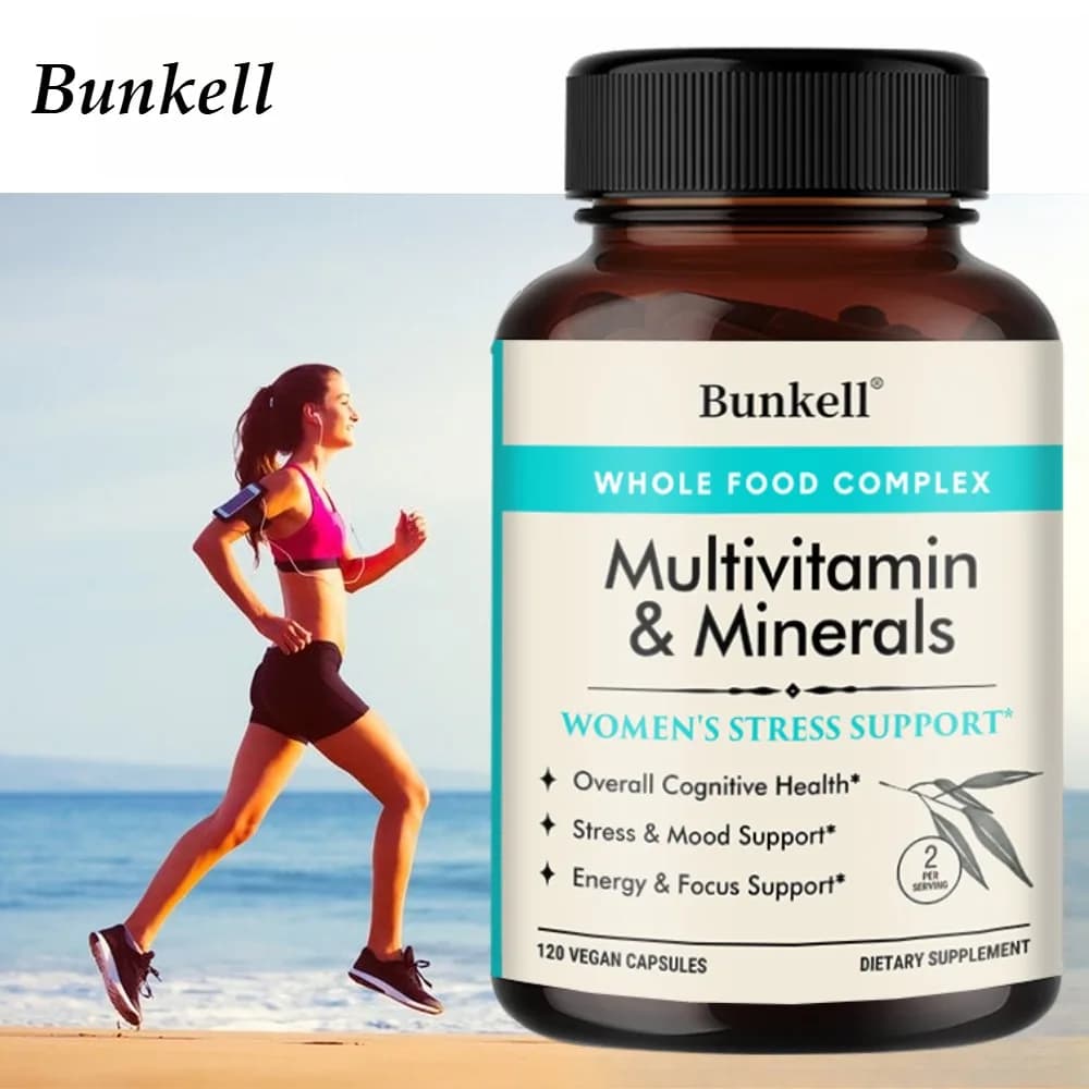 Integratore Multivitaminico Integrale, con Vitamine e Minerali Multipli, Supporto Emotivo, Energia e Concentrazione per Donne