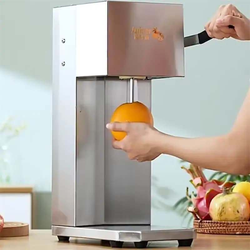 Commerciale Nuovo Spremiagrumi Elettrico Spremiagrumi Frullatore Da Tavolo 110 V 220 V Spremiagrumi Automatico In Acciaio Inox Per Arancia