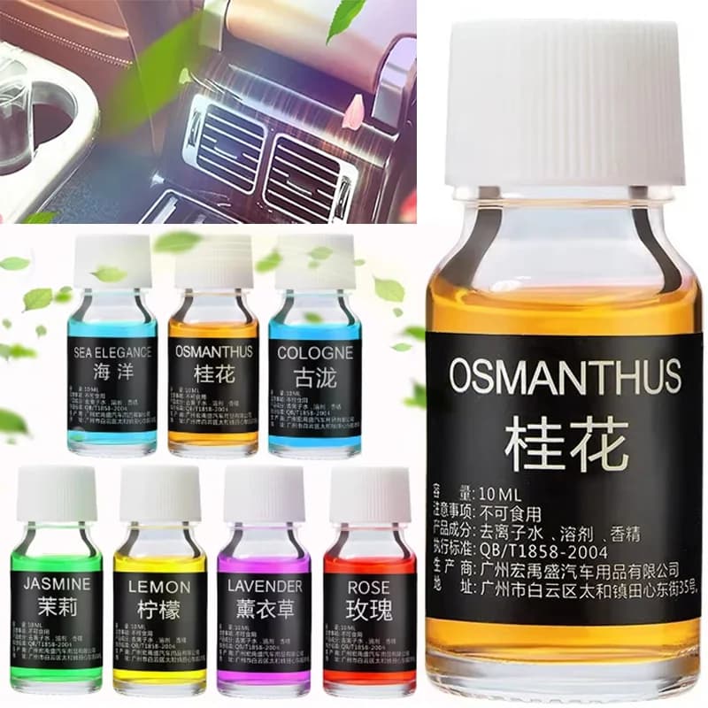 Auto Perfume Integrator Essential Oil Deodorants for Auto Air Bottle Essential Oil Diffuser for Natural Plants for Aromatherapy for Premium Car