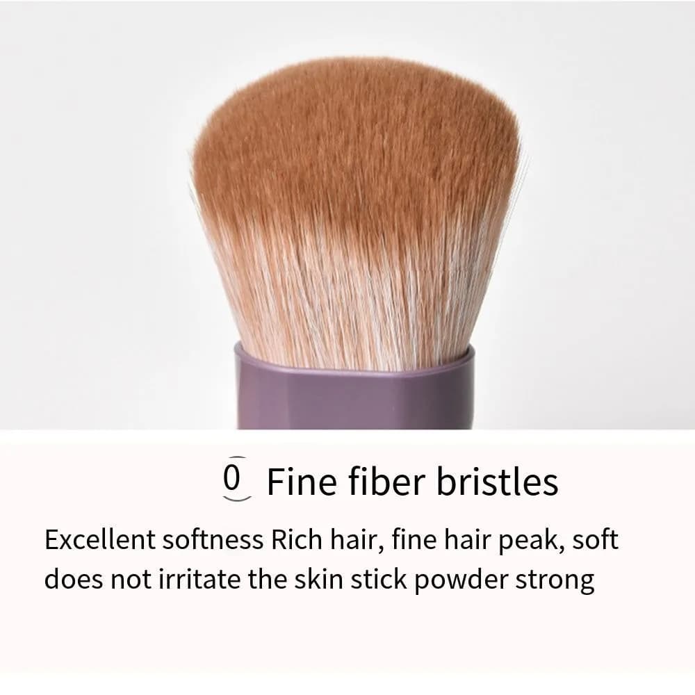 Set di 5 Pennelli da Trucco da Viaggio per Donne, Kit di Pennelli Cosmetici Soffici e Leggeri, Mini Pennelli per Ombretto