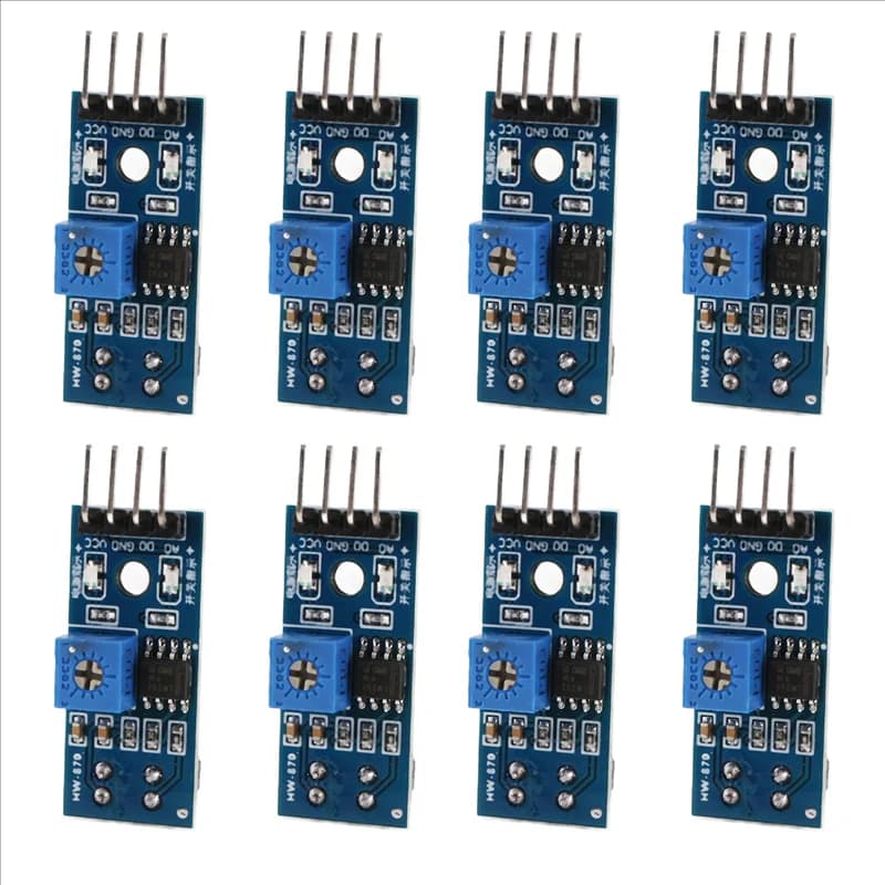 8 pcs TCRT5000 Reflective IR Infrared Sensor Photoelectric Switch Barrier Pista Line Module For Arduino Smart Car Robot