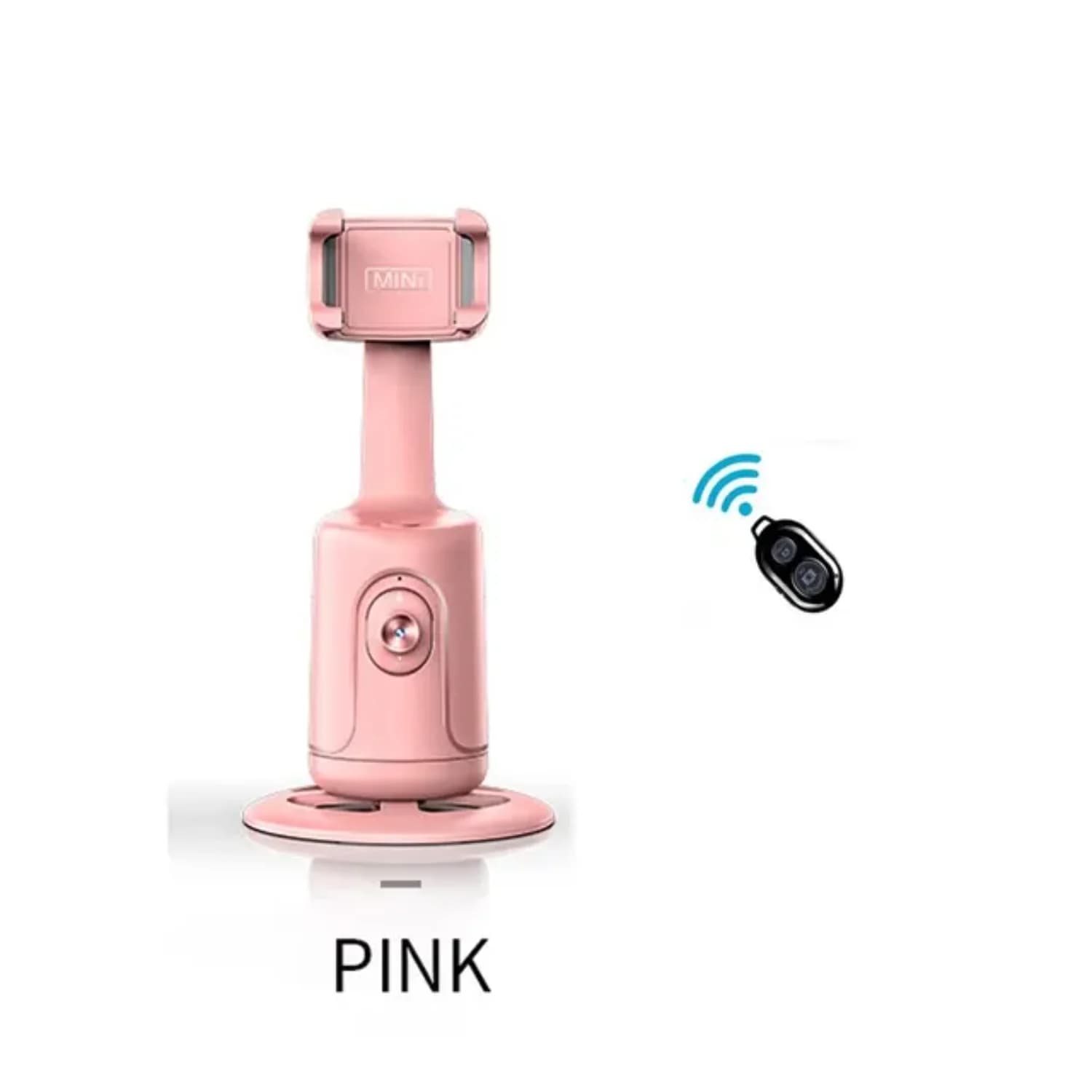 P01 Auto Tracking Shooting Gimbal AI Camera Recognition Body Face Track Rotation Intelligent Follow Live Shoot Phone Stand