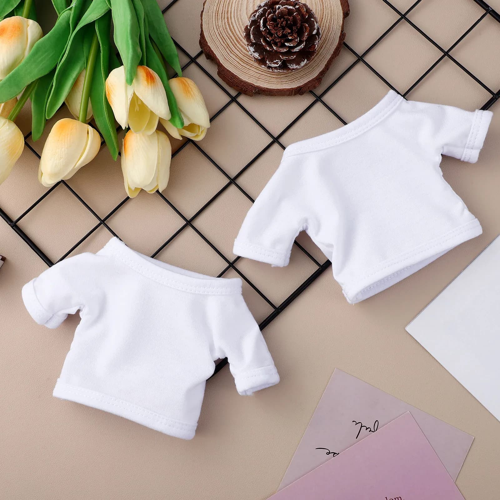 Set di 2 Costumi da Orso, Vestiti Creativi Riutilizzabili per Bambine, Gioco Immaginativo, Regalo, Abbigliamento per Peluche