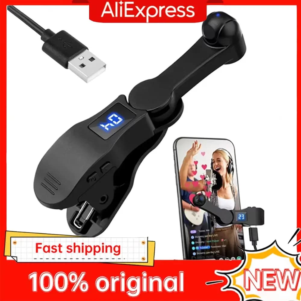 Clicker automatic screen for smartphone applications Video Streaming live Gadget USB Simulation Play Screen for smartphones Tripod touch Tapper