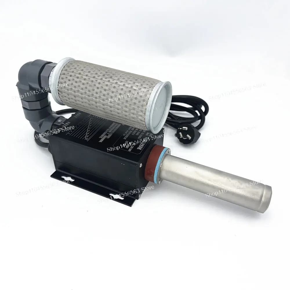 Pistola ad Aria Calda Industriale 3300W con Motore Brushless, Temperatura e Flusso d'Aria Regolabili, Soffiatore di Calore per Asciugatura, Termoretrazione e Saldatura