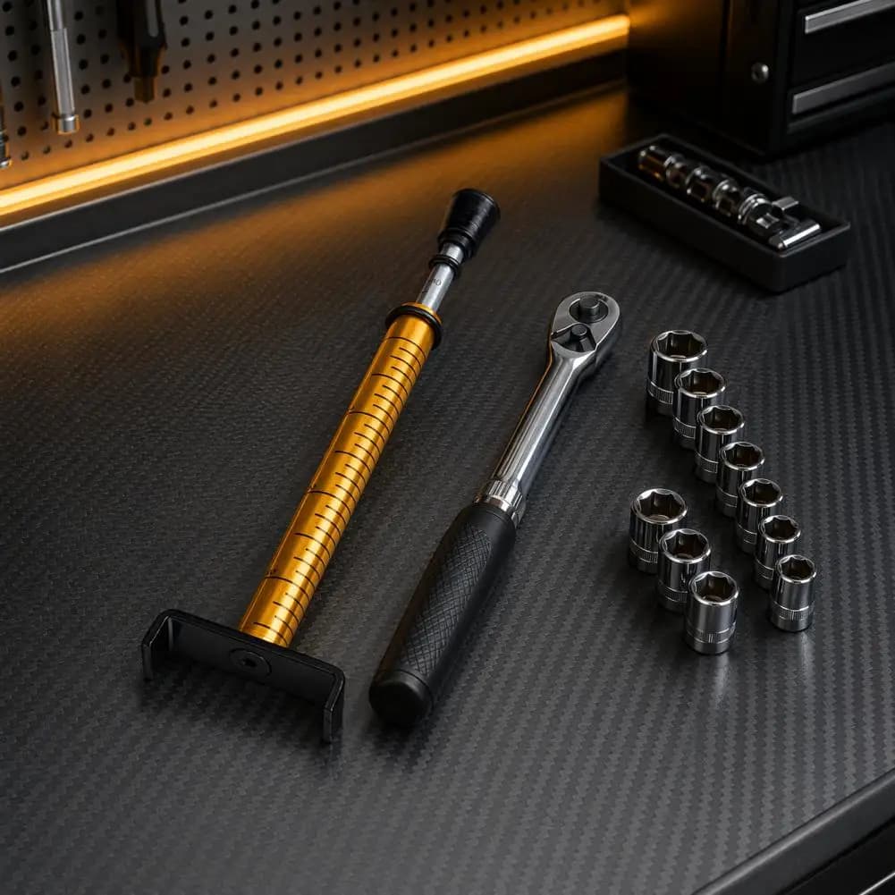 Automotive Belt Tension Meter Motorcycle Belt Tensioner Tool 10 Lbs Universal Drive Belt Tension Gauge Cvt Tension for Scooter