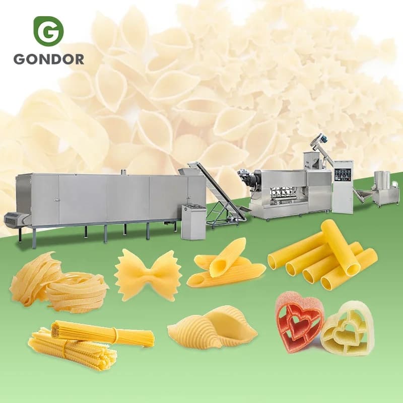Macchina per pasta, mais, macaroni, per l'estrusore, per l'industria dei spaghetti, produzione di processi elettrici, linea di produzione