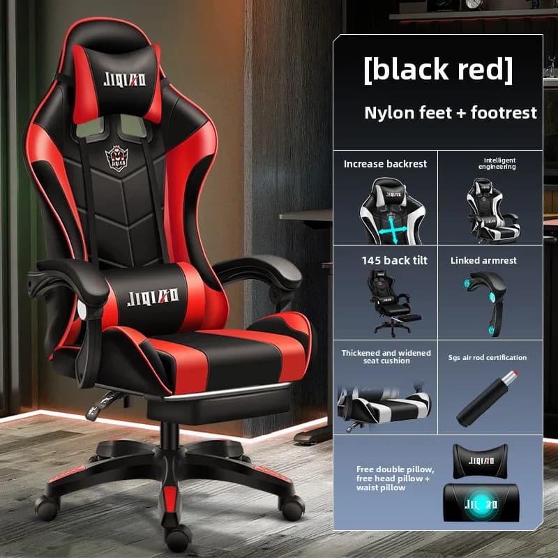 Comfortable Computer Desk Swivel Gaming Back Support Office Chair Furniture Ergonomic Massage Office Chair Home Use Long Hours