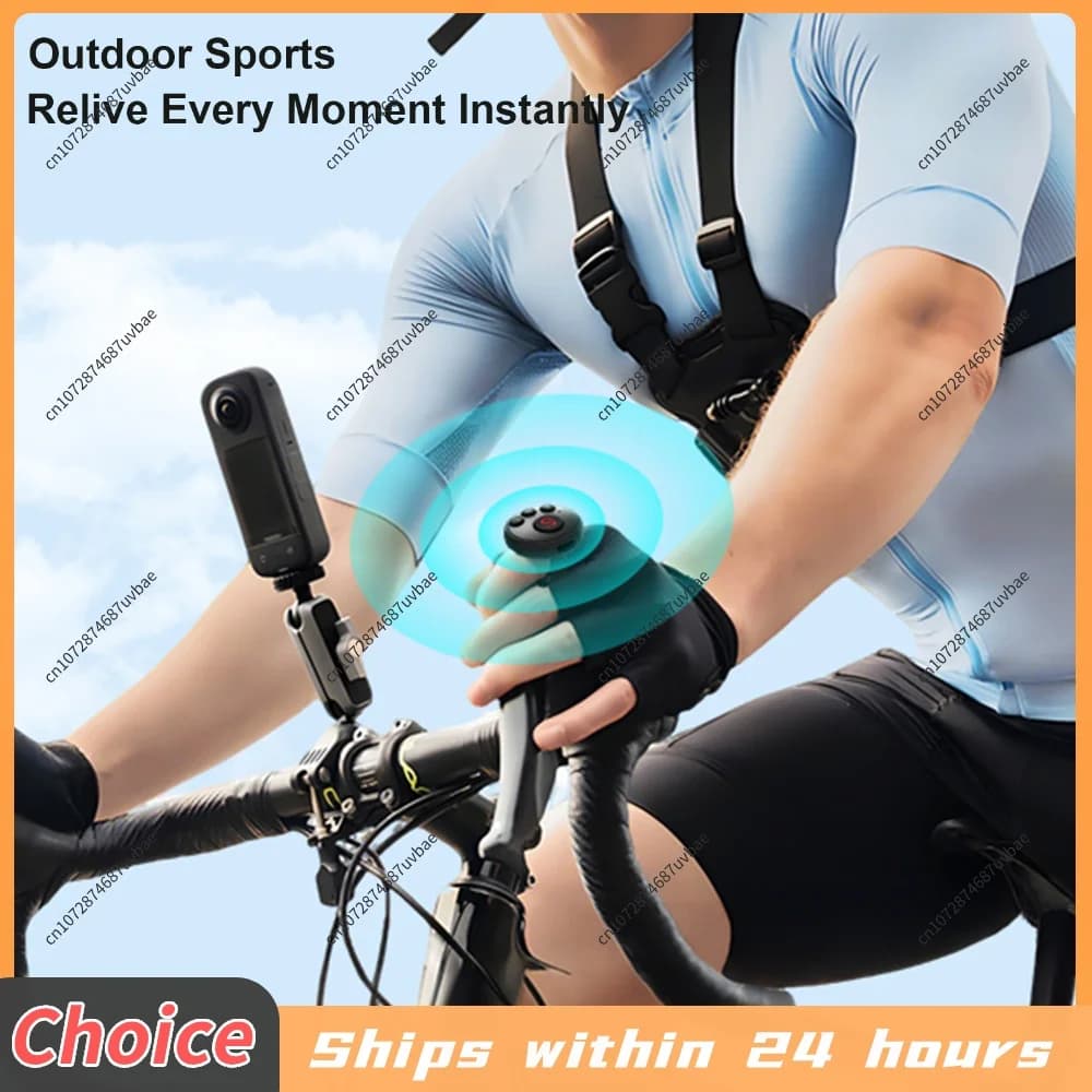 For for DJI Action Go Pro Cameras Wireless Remote Control Wristband Reusable Multifunctional BT Controls Wristband Multi-Purpose